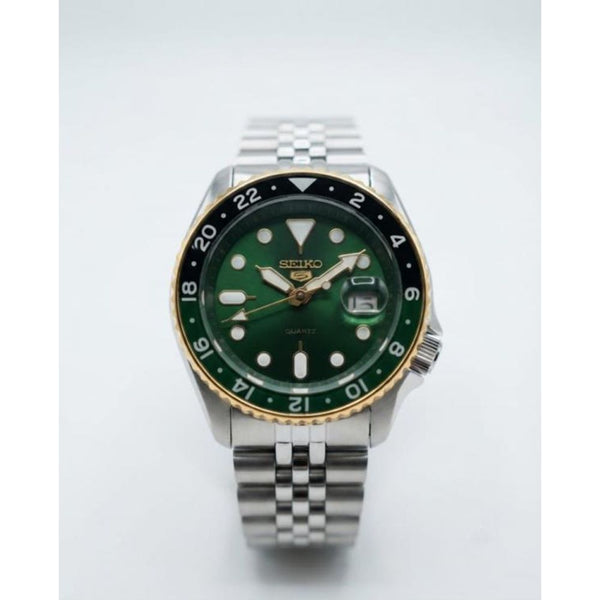 Seiko Gmt Master Gold Green Dial