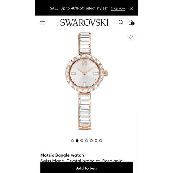 SWAROVSK METRIX BANGLE 150