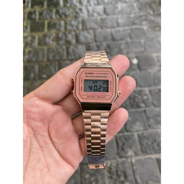 Casio Vintage Illuminator Rose Gold