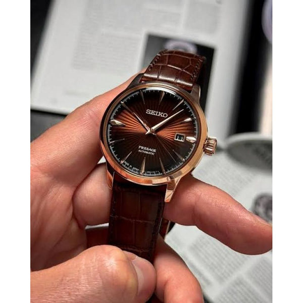 Seik o presage cocktail automatic