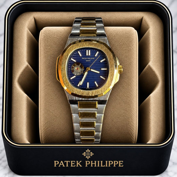 Patek Philipe Automatic Skeleton Dial watch ( Open back )