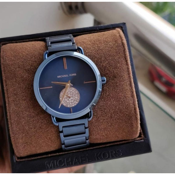 Micheal KorsPortia (E.G. MK3638 Store Article Japan Quality Full Blue