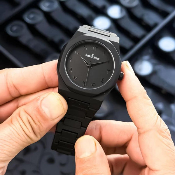 AUDEMAR_PIGUET FULL BLACK WATCH