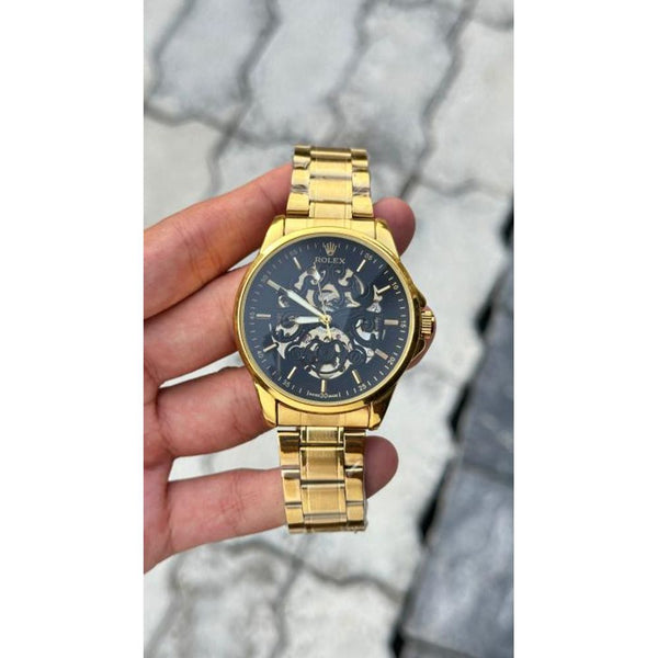 Rollex automatic skeleton open heart open back