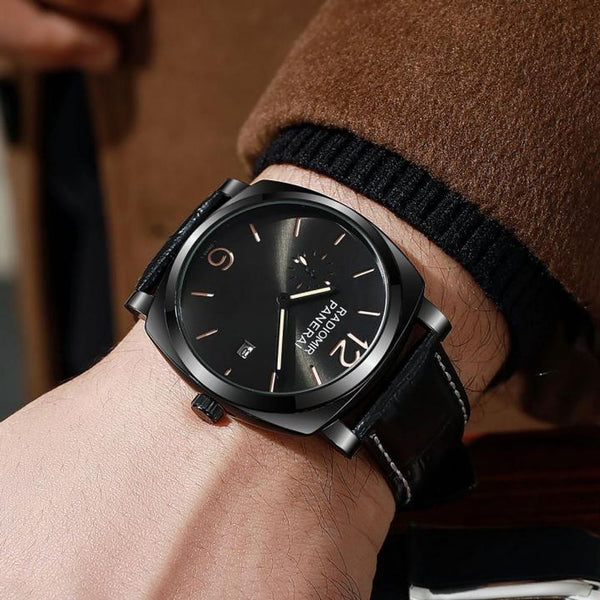 RADIOMIR PANERAI ALL BLACK LEATHER STRAP 310