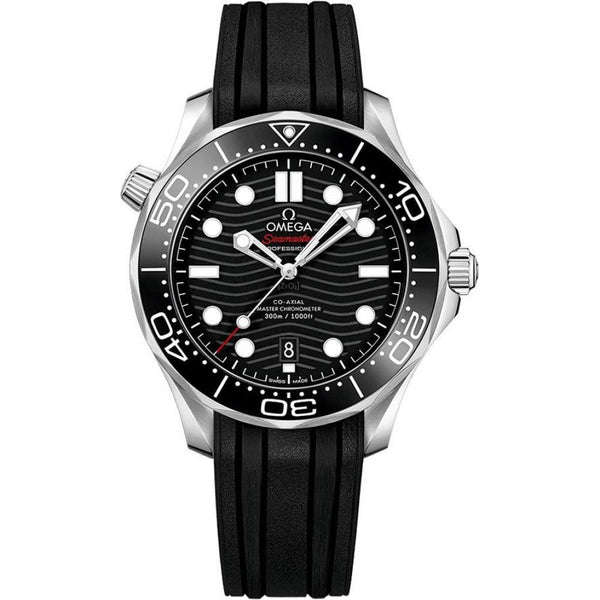 Omegg_a Seamaster Diver 300M Automatic Black-Silver-Black
