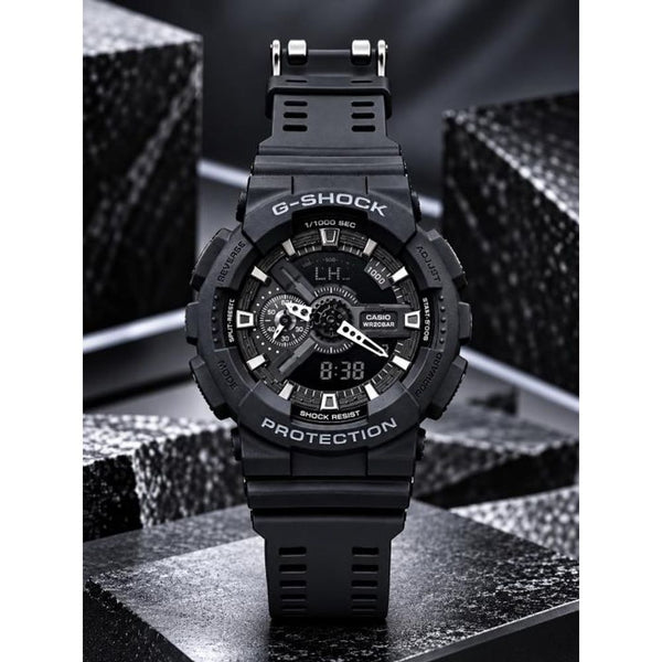 G shock GA 110RG-7ADR digital analog silicon strap