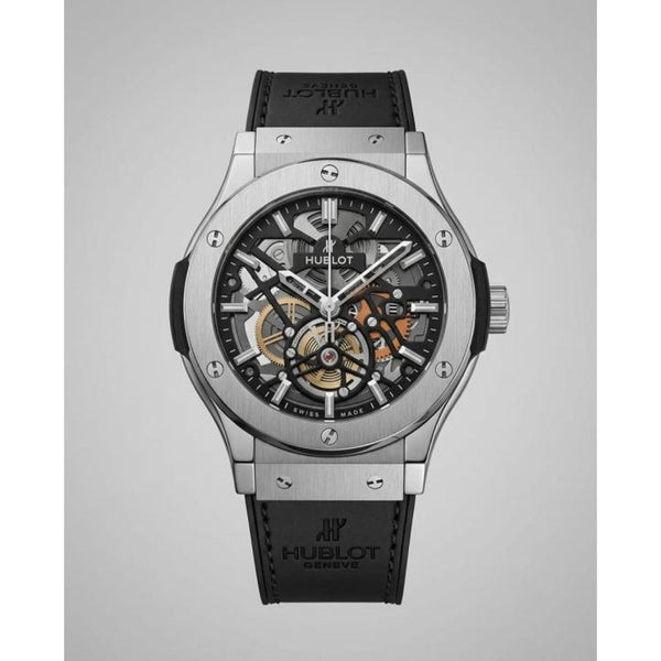 Hublot Classic Fusion Tourbillon silver black