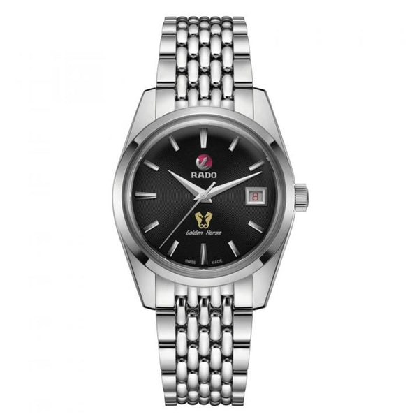 RAADO CAPTAIN COOK GOLDEN HORSE AUTOMATIC SILVER BLACK 626