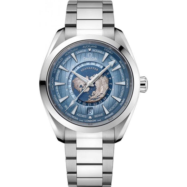 Omeg_ga Seamaster Aqua Terra GMT Worldtimer