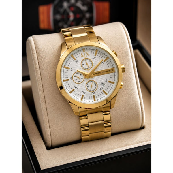ARMA I EXCHANGE HAMPTON GUNMETAL CHRONOGRAPH WATCH 535