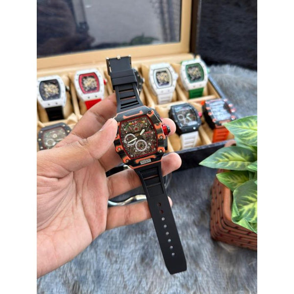Richard Mille Mclaren Carbon Fibre All Working W256