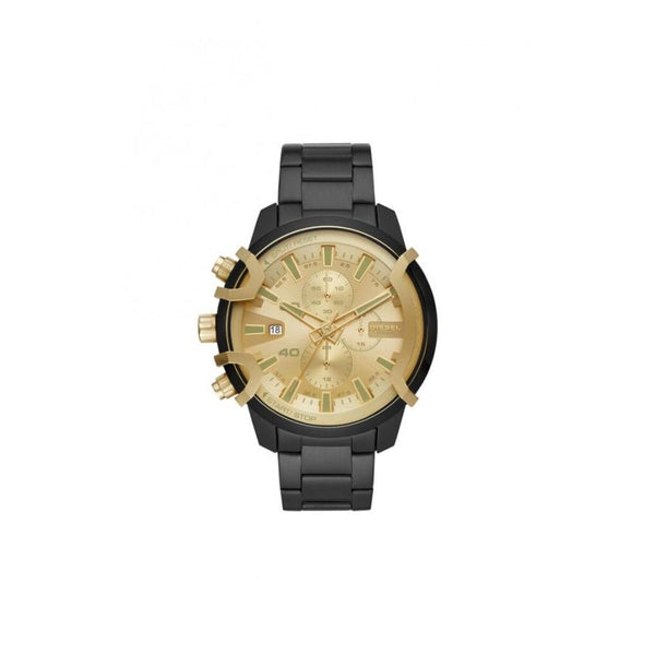Diesal griffed quartz stainless steel chronograph watch dz4573)