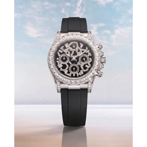 Rolee_x Oyster Perpetual Daytona Eye Of The Tiger Silver