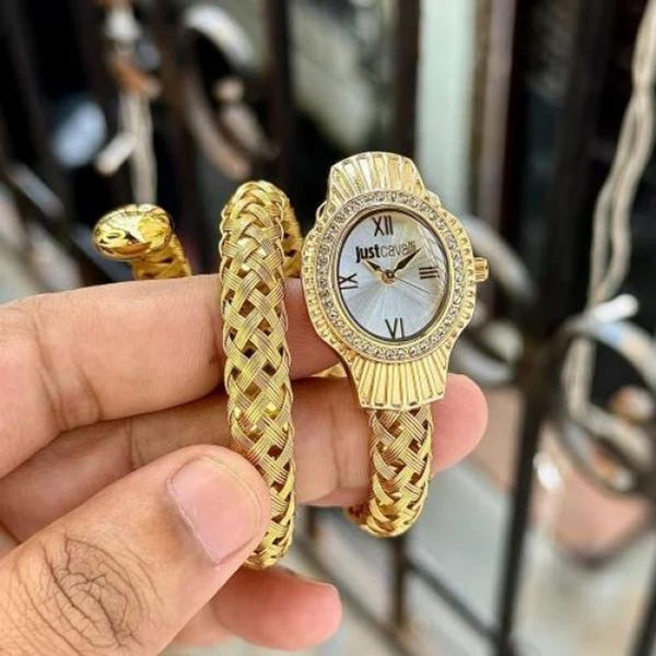 Just Cavalli gold white For Her 1031