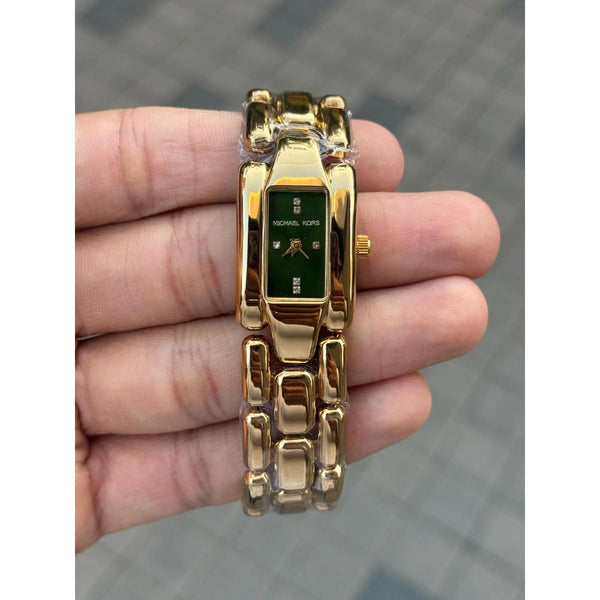 Michael Kor_s Hally Gold Green Women's