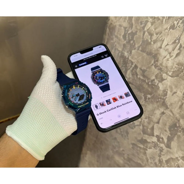 G-SHOCK BLUE PREMIUM WATCH