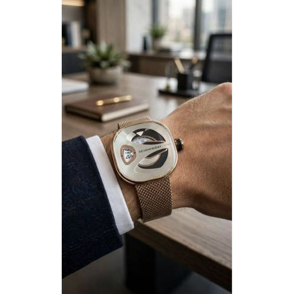 Seven Friday M series Steel watch Copper