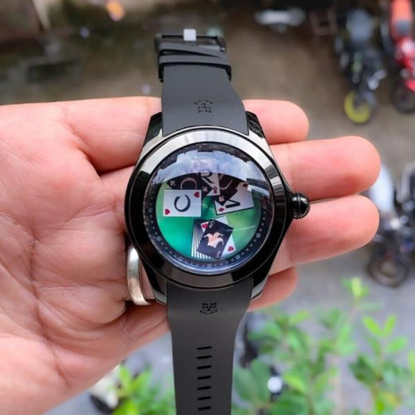 Corum Big Bubble Magical Game Timepiece Automatic Green Dial (193)