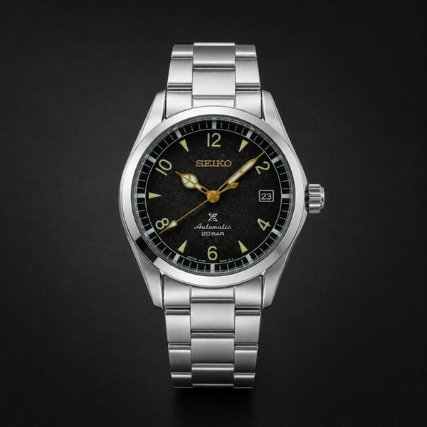SEIK O ALPINIST BLACK AUTOMATIC 731
