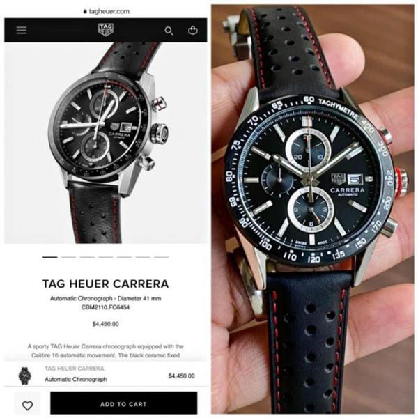 Tag Huer carrera caliber 17 134