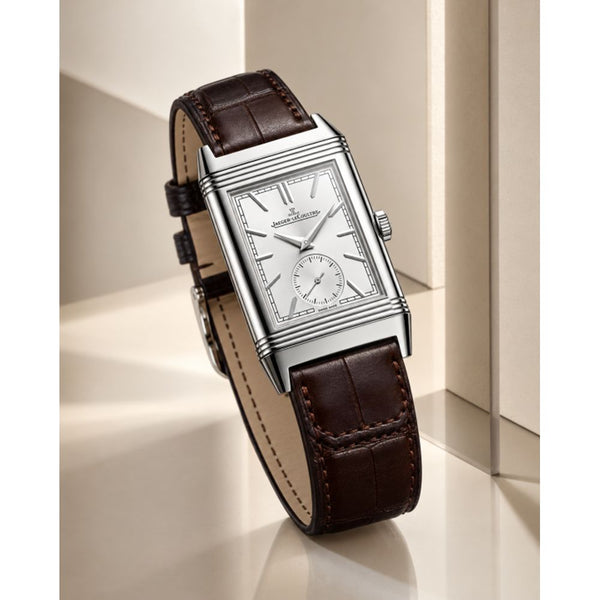 Jaegar-Le Coultre Reverso Tribute Duoface Small Seconds brown white