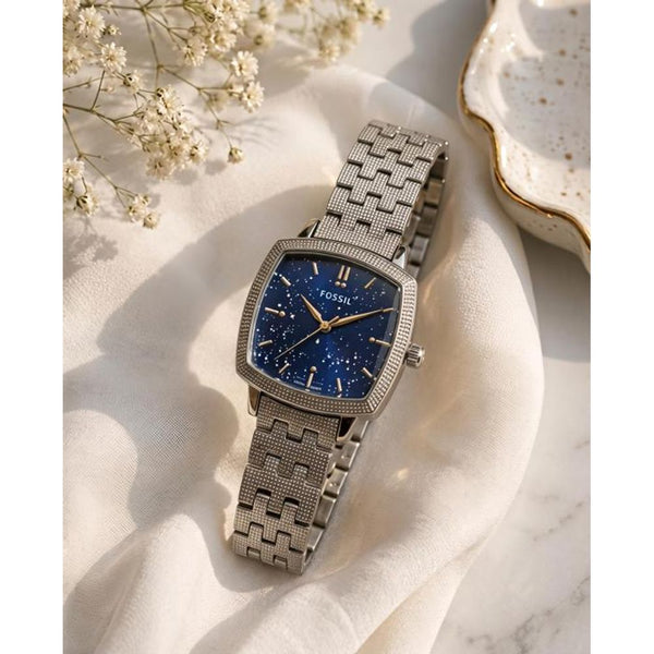 Fossii_l x Nick Jonas Ladies Silver Blue