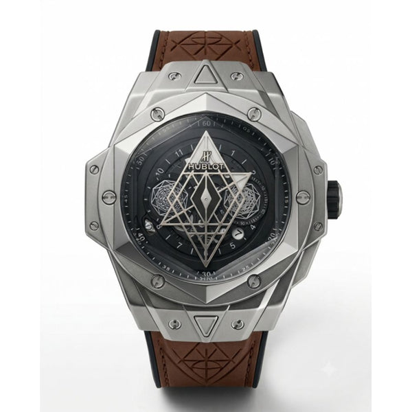 Hublot Big Bang Unico spider silver Brown