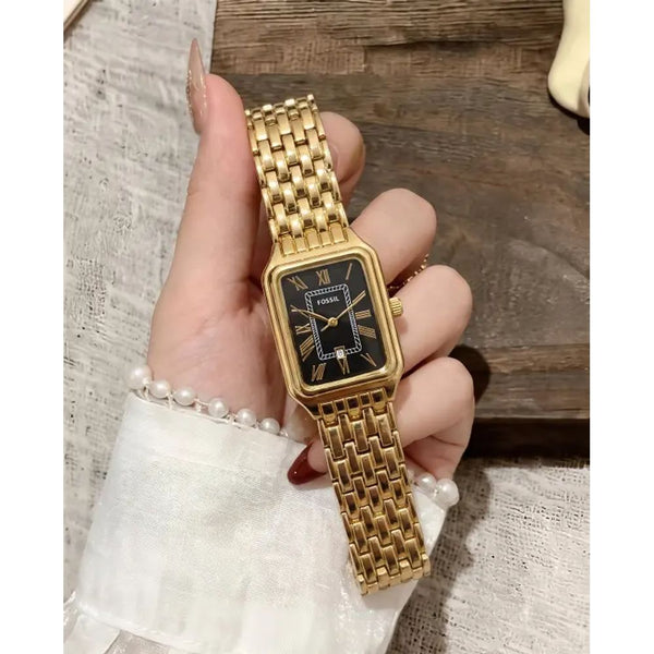 Fosil Raquel Gold Black