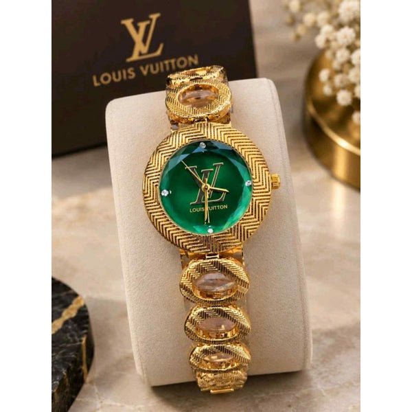 Louii_s Vuitton Gold Green
