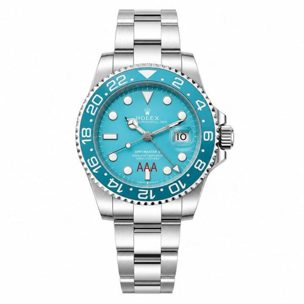 RollexGMT Master II Oyster Automatic Sky Blue Tiffany