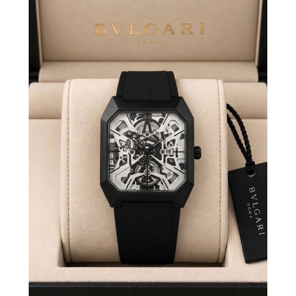 Bvlgari Octo Skeleton Black-White