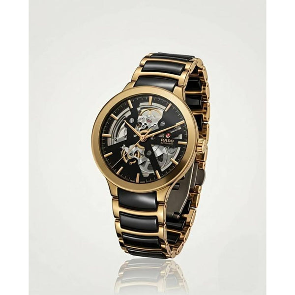 Radd_o Centrix Automatic Open Heart black gold and gold bazzle