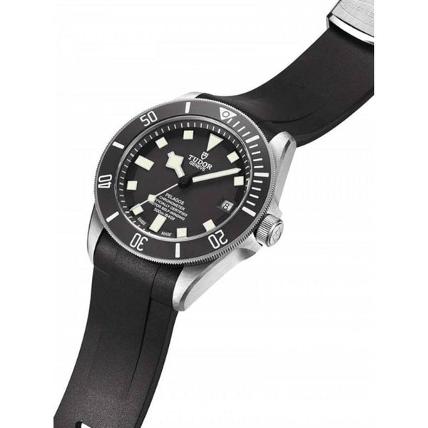 TUDO R PELAGOS RUBBER STRAP AUTOMATIC BLACK 260