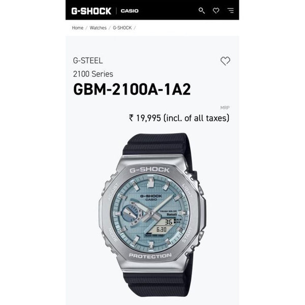 Casio g shock gm2100