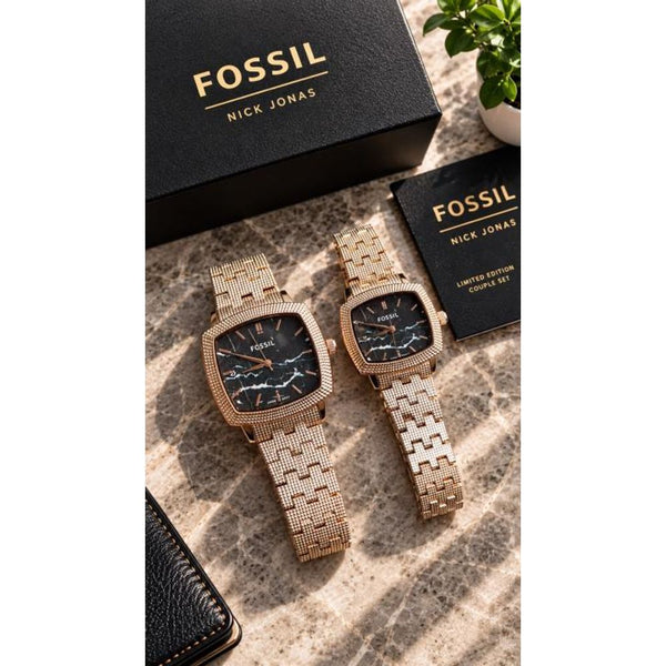 Fosil nick jonas couple watch