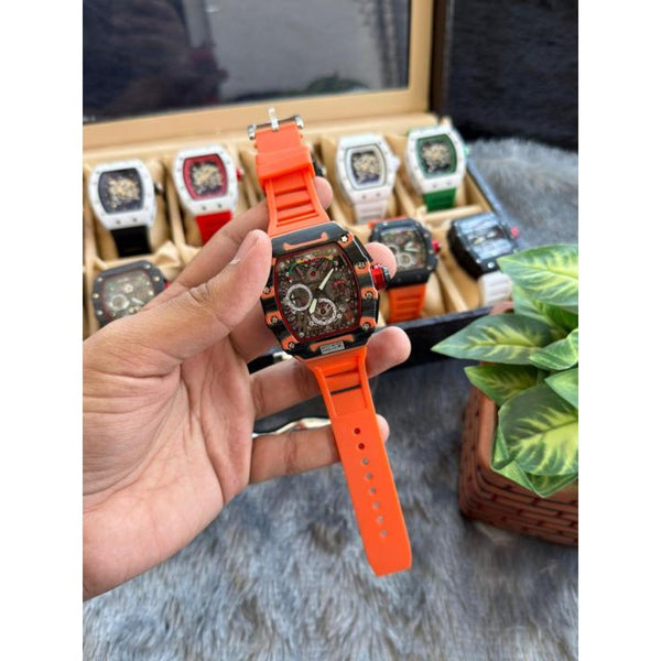Richard Mille Mclaren Carbon Fibre All Working W257