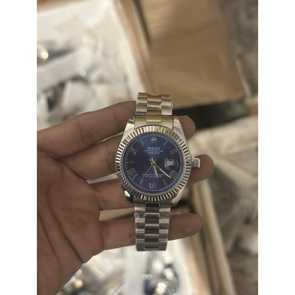 Rollex Datejust Navy Roman Dial