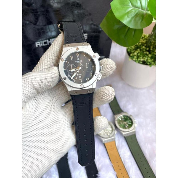 Hublot Big Bang NoN Chrono Arabic Silver Black AT448