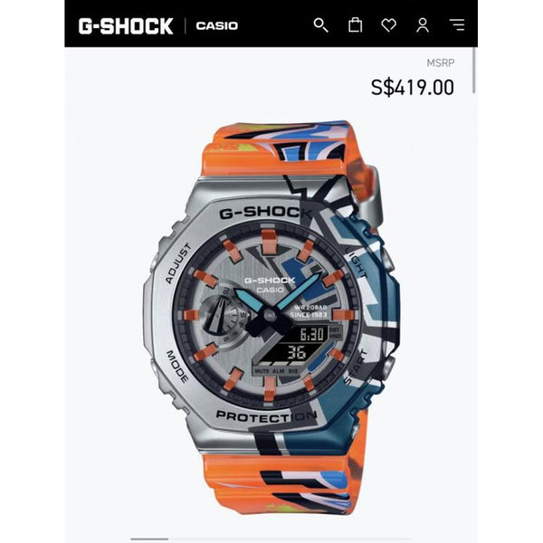 Casio g shock gm2100