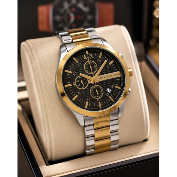 ARMA I EXCHANGE HAMPTON GUNMETAL CHRONOGRAPH WATCH 536