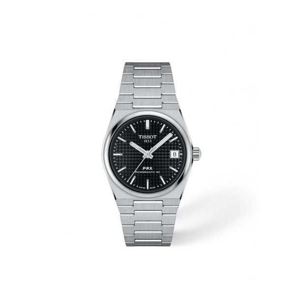Tissoot PRX Powermatic 80 Silver Black Dial