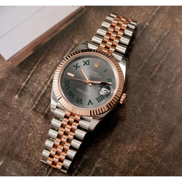 Role ex Oyster perpetual Date just Automatic Copper 479