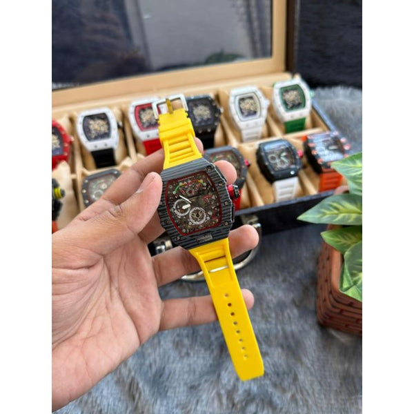 Richard Mille Mclaren Carbon Fibre All Working W252