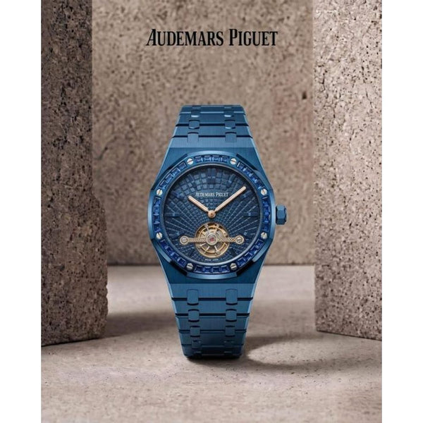 Audema_ars Piguet Royal Oak Double Balance Wheel Openw blue