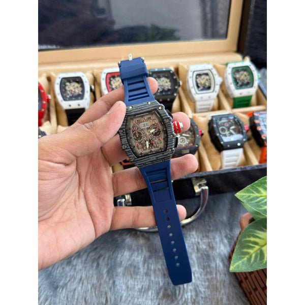 Richard Mille Skeleton Carbon Fibre All Working W253