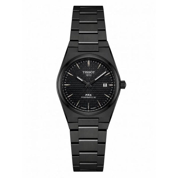 Tissoot PRX Powermatic 80 Full Black Dial Ladies