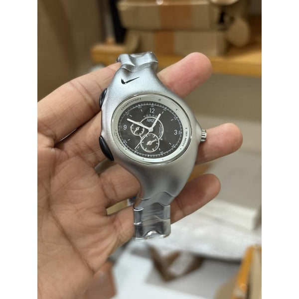 NIK KE TRIAX CHRONO SILVER BLACK 889