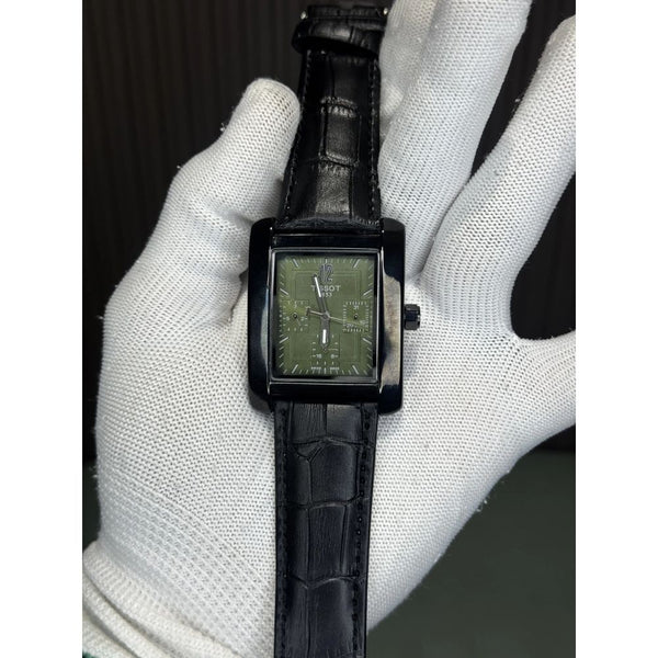 Tisso t T Trend Black Green Premium Chronograph Watch