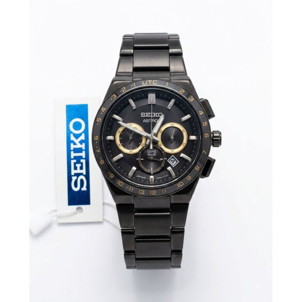 Seiko Astron Full Black Gold Chorno
